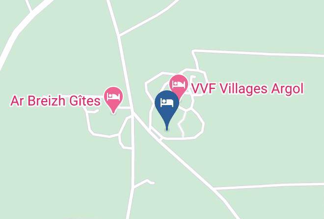 Finistere - Vvf Club Essentiel Pointe Bretagne A Argol Maps