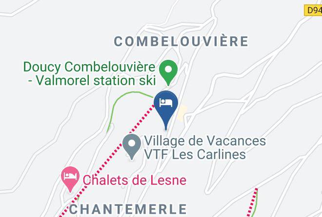 Savoie - Vvf Club Essentiel Valmorel Doucy A Doucy Maps