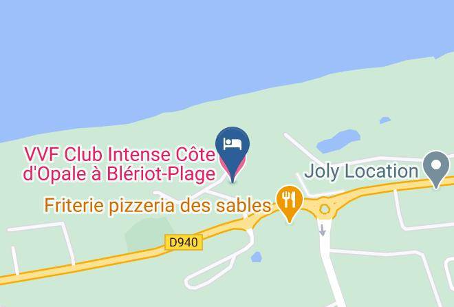 Pas De Calais - Vvf Club Intense Cote D'opale A Bleriot Plage Maps