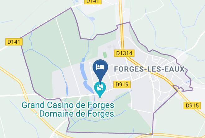 Seine Maritime - Vvf Club Intense L'ecrin Normand A Forges Les Eaux Maps