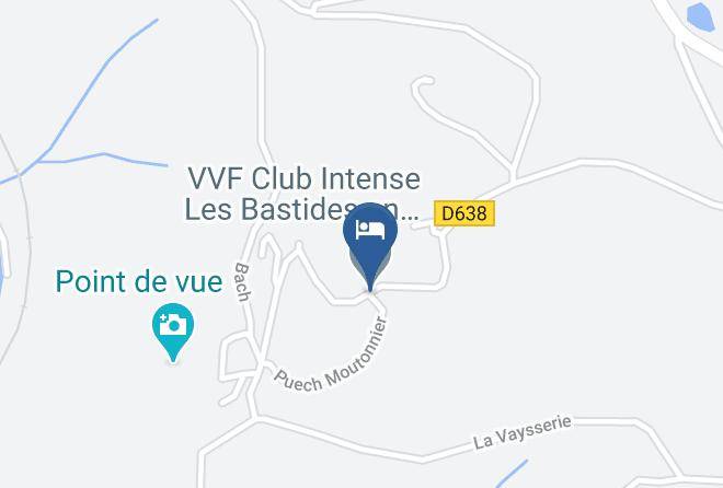 Aveyron - Vvf Club Intense Les Bastides En Aveyron A Najac Maps