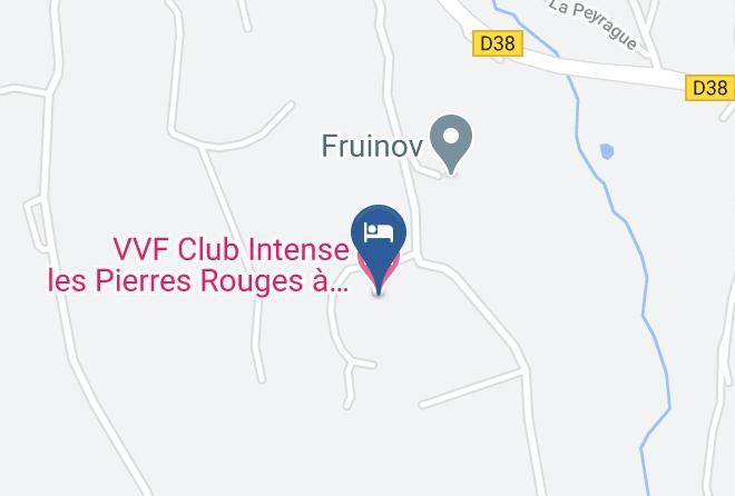 Correze - Vvf Club Intense Les Pierres Rouges A Collonges La Rouge Maps