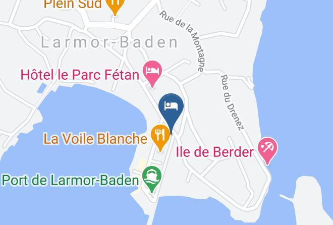 Morbihan - Vvf Residence Ker Rah Koed A Larmor Baden Maps