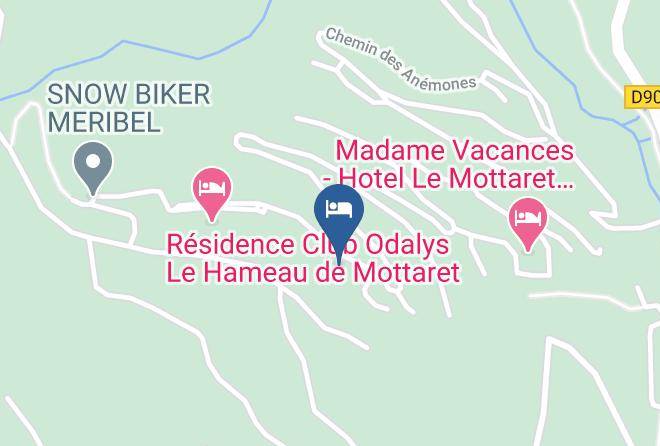 Savoie - Vvf Residence Le Fontany A Meribel Maps