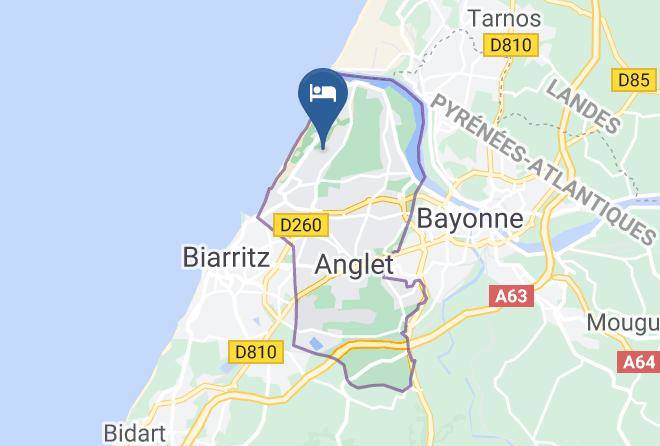 Pyrenees Atlantiques - Vvf Residence Ocean Et Forets A Anglet Maps