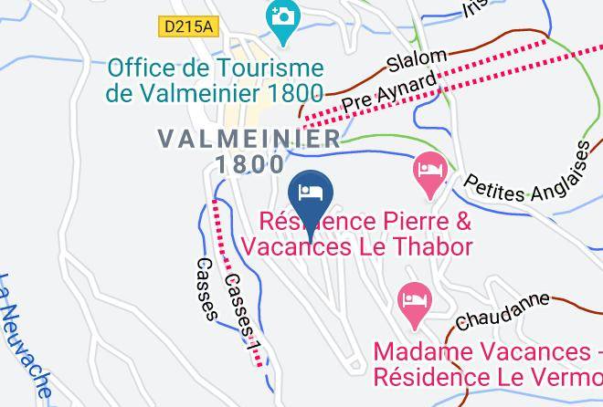 Savoie - Vvf Valmeinier Hotel Club Les Islettes Maps