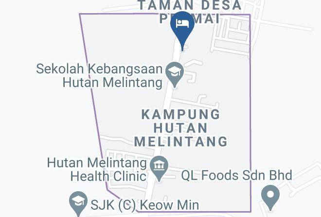 Hilir Perak District - Vvip Hotel Hutan Melintang Maps
