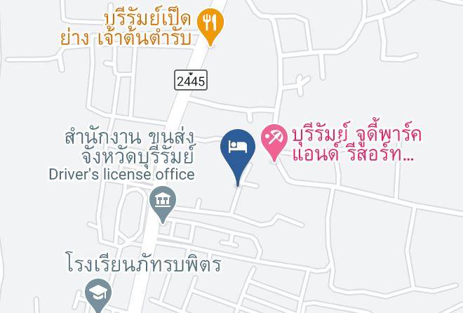 Amphoe Mueang Buri Ram - Vwara Resort At Buriram Maps