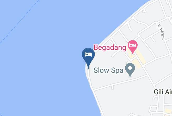 North Lombok Regency - Vyaana Resort Gili Air Maps