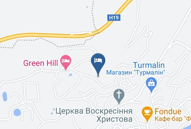 Yalta - Vylla Foros Maps