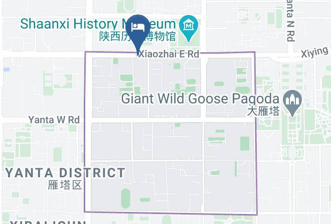 Xi An - Vyluk Hotel Maps