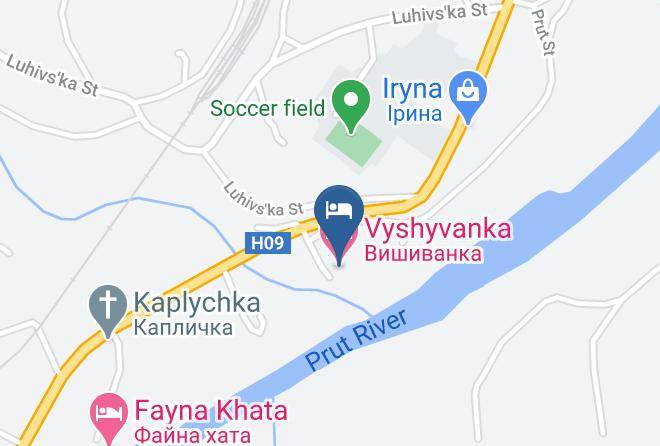 Nadvirna Raion - Vyshyvanka Maps
