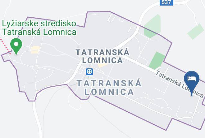 Poprad - Vysokohorska Chata Encian Maps