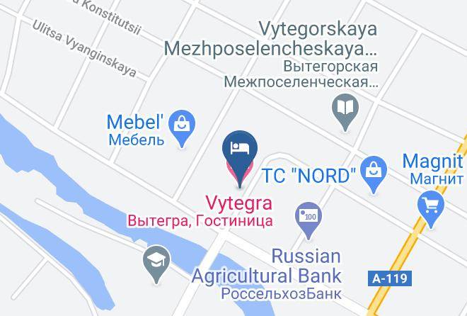 Vytegorsky District - Vytegra Hotel Maps