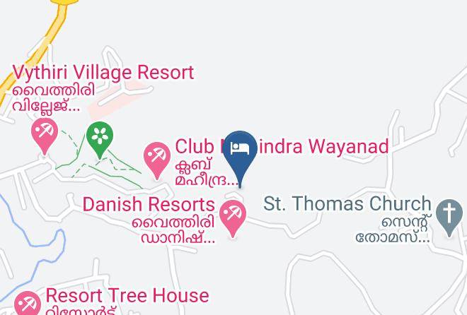 Vythiri - Vythiri Danish Resort Maps