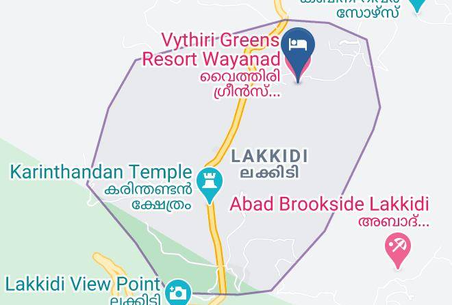 Vythiri - Vythiri Greens Resort Wayanad Maps