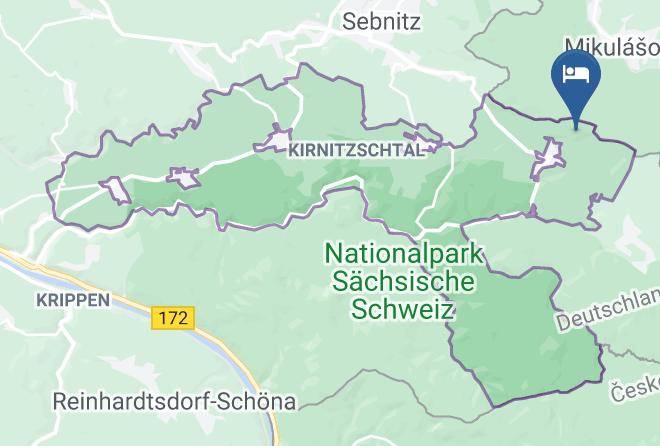 Sachsische Schweiz Osterzgebirge - Wachbergbaude Saupsdorf Maps
