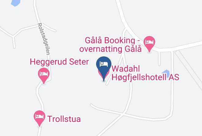 Sor Fron - Wadahl Hogfjellshotell As Maps