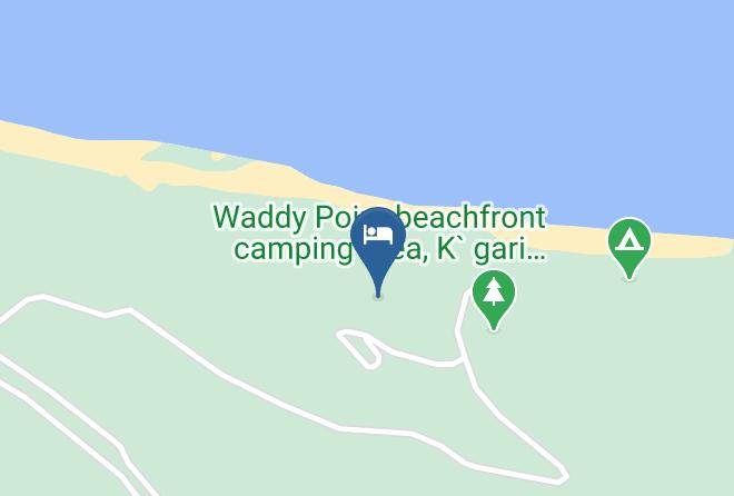 Fraser Coast - Waddy Lodge On Fraser Island Maps