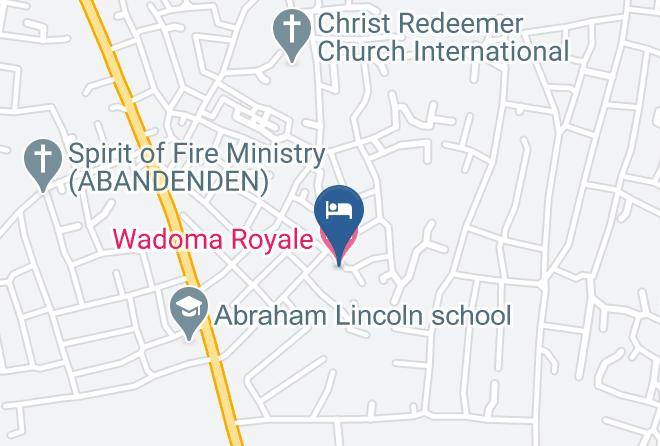 Atwima - Wadoma Royale Hotel Maps