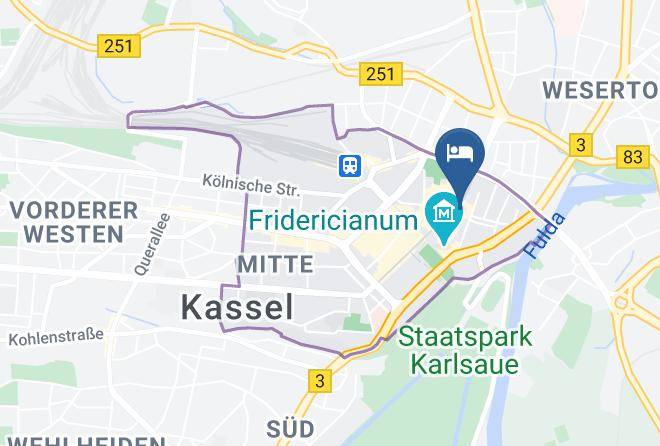Kassel - Waffel Cafe Kassel Maps