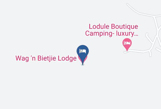 Pixley Ka Seme - Wag 'n Bietjie Lodge Maps