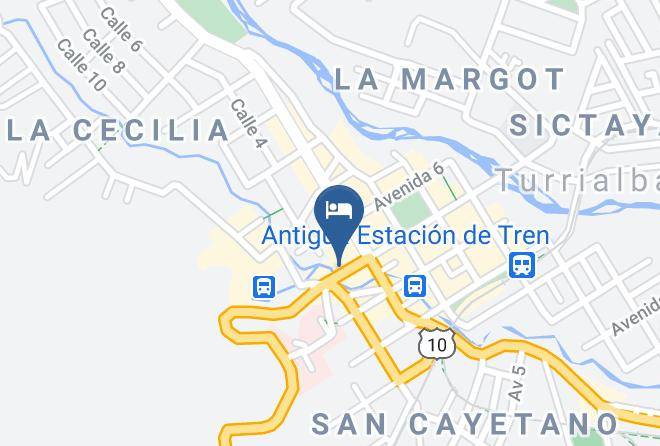 Turrialba - Hotel Wagelia Turrialba Maps