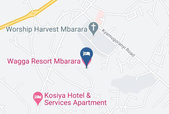 Mbarara - Wagga Resort Mbarara Maps