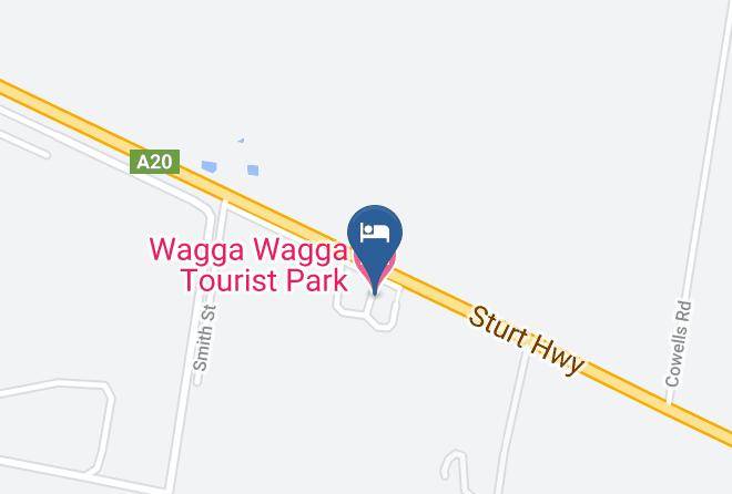 Wagga Wagga - Wagga Wagga Tourist Park Maps