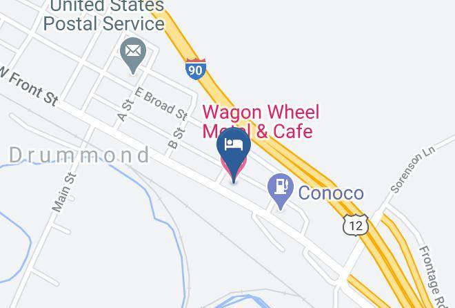 Granite - Wagon Wheel Motel & Cafe Maps