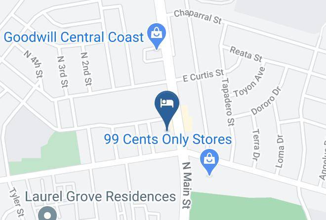 Monterey - Wagon Wheel Motel Maps