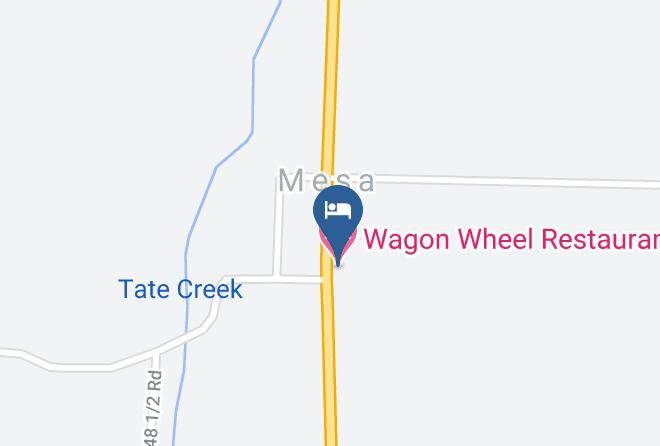 Mesa - Wagon Wheel Restaurant Maps