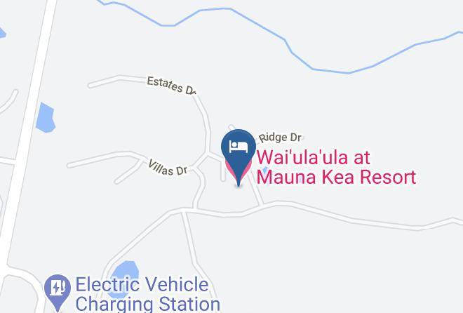 Hawaii - Wai'ula'ula At Mauna Kea Resort Maps