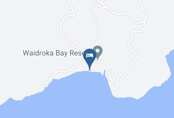 Waidroka Bay Resort Map