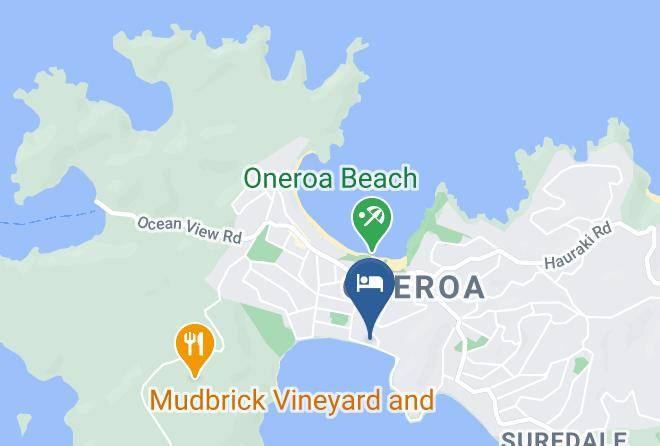 Waiheke Island - Waiheke Waterfront Lodge Maps
