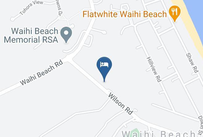 Western Bay Of Plenty - Waihi Beach Hotel Maps