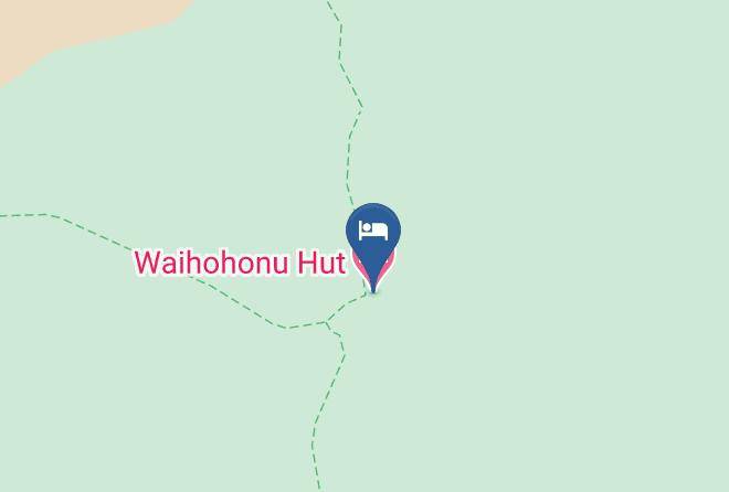 Ruapehu - Waihohonu Hut Maps