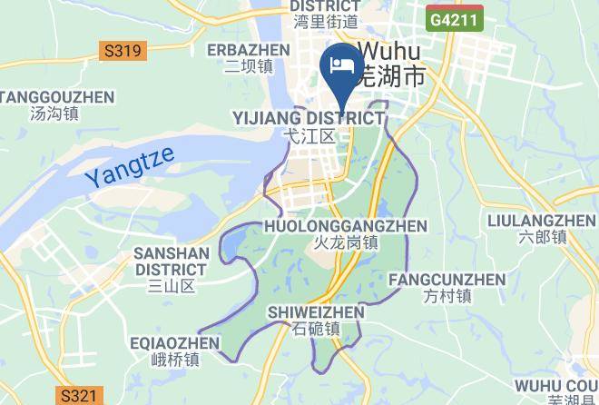 Wuhu - Waijing Gloria Grand Hotel Anhui Maps