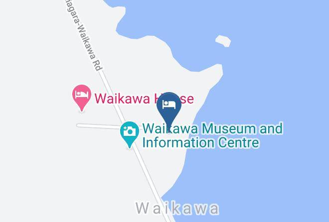 Tokanui - Waikava Harbour View Catlins Accommodation Maps