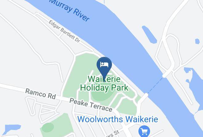Loxton Waikerie - Waikerie Holiday Park Maps