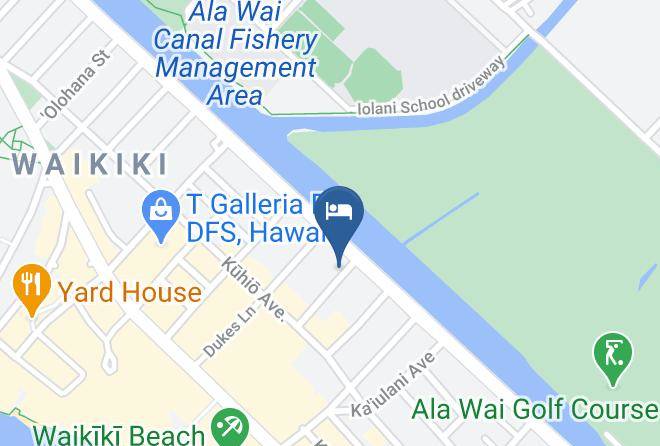 Honolulu - Waikiki Beach Condominiums Maps