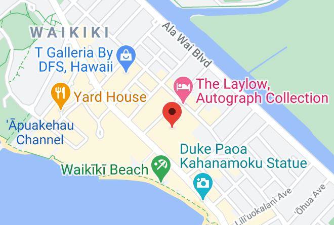 Honolulu - Waikiki Beachcomber By Outrigger Maps