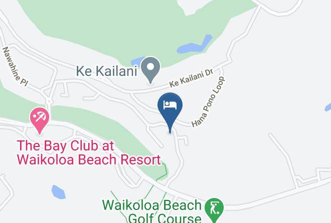Hawaii - Aston Waikoloa Colony Villas Maps