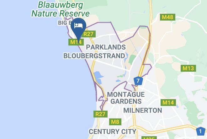 City Of Cape Town - Blaauwberg Beach Hotel Maps
