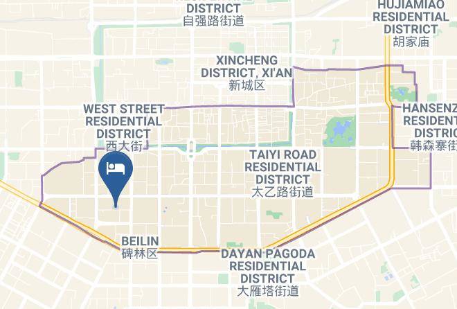 Xi An - Wailian Hotel Maps