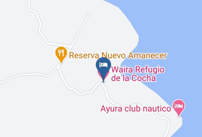 Pasto - Waira Refugio De La Cocha Maps