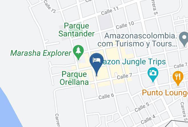 Leticia - Waira Suites Hotel Maps