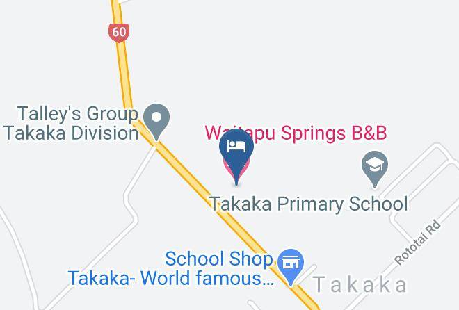 Takaka - Waitapu Springs B&b Maps