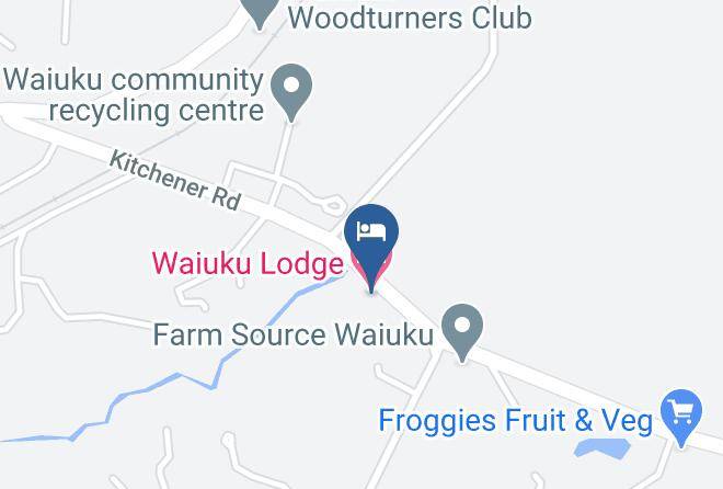 Auckland - Waiuku Lodge Motel Maps