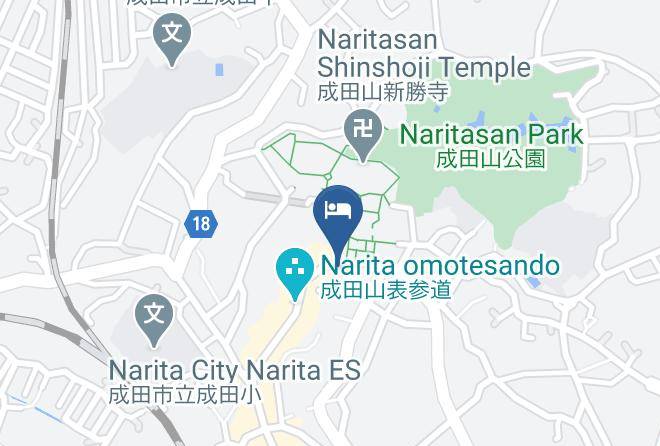 Narita City - Wakamatsu Honten Maps